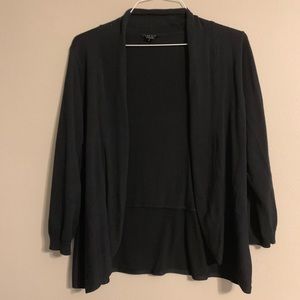 NWOT IMAN black cardigan